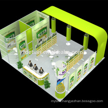 Detian customize portable cheap booth trade show equipment exhibition stand